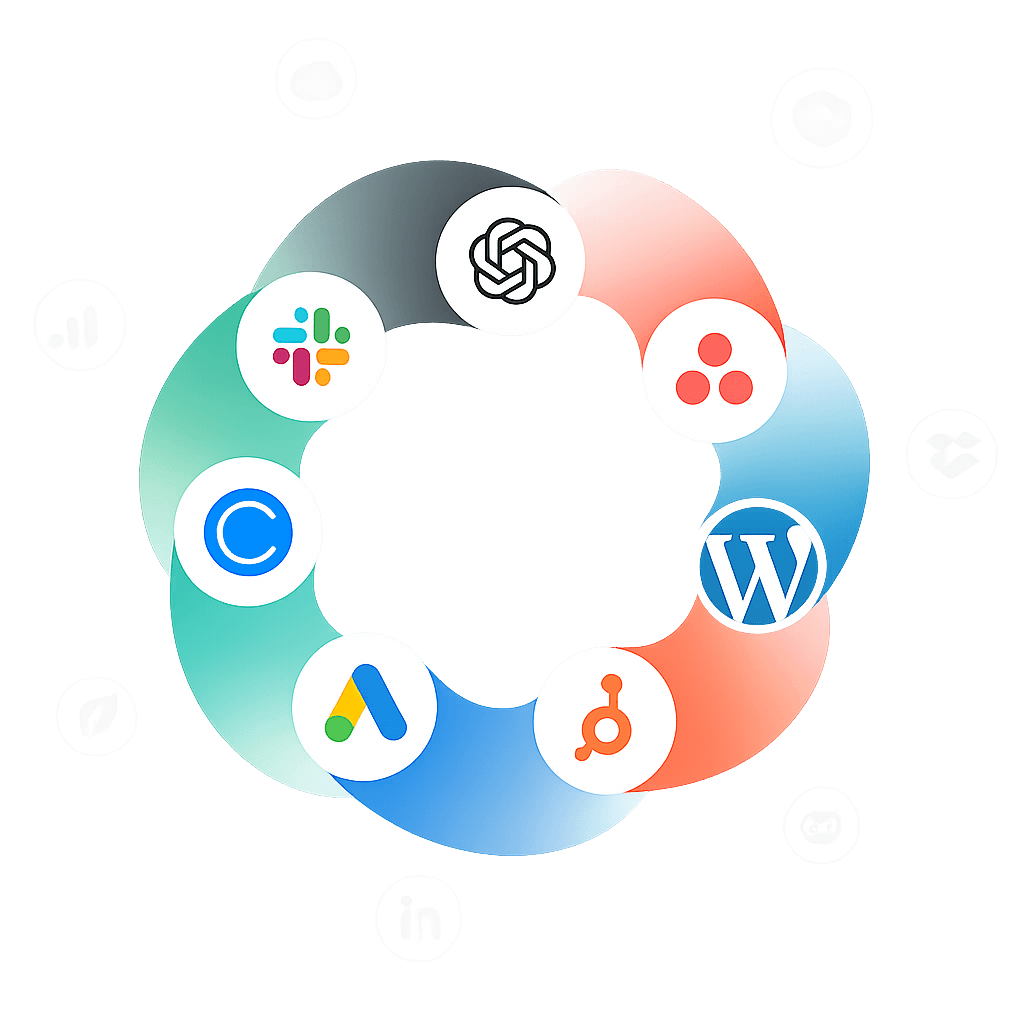 Connected AI Icons